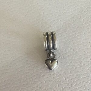 Vintage Pandora dangle heart